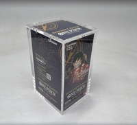 Boîte de boosters japonaise haut de gamme en acrylique pour Romance Dawn OP-01