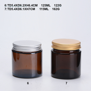 Venta al por Mayor, Precio de Fábrica, Portavelas, Faroles y Frascos para Velas de 60ml, 120ml y 240ml en Color Ámbar, Negro, <span class=keywords><strong>Blanco</strong></span>, Transparente y <span class=keywords><strong>Verde</strong></span> - Product Image 3