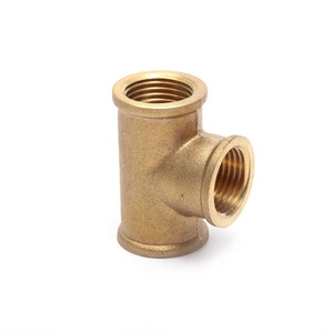 OEM & ODM Áp Lực Cao Nữ Hình Lục Giác Đầu Giả Mạo 3 Cách Bình Đẳng Và Giảm <span class=keywords><strong>TEE</strong></span> Brass Pumbing Vệ Sinh Ống Phù Hợp - Product Image 2