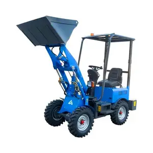 E04 Automatic Small Front Wheel Construction New Designed Mini Electric Machinery Equipment Loader