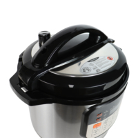 Cuisinière à riz automatique avec contrôle numérique du minuterie, chauffage par le dessous, capacité de 5,1 à 6,0 L, cuve intérieure antiadhésive, écologique, multifonctionnelle, pour camping-car