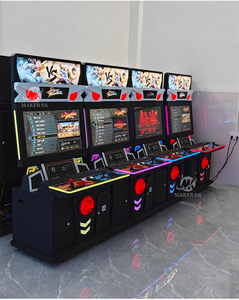 MAKER 6 Styles Usine Directe 32 LED Dragon Fist Armoire Vide <span class=keywords><strong>Jeu</strong></span> d'arcade Armoire de jeux à pièces Machine d'arcade classique - Product Image 6