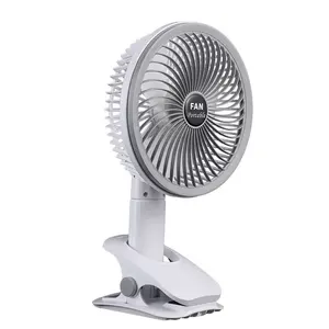 Mini Usb Charging Clip Fan Rechargeable Hand Table Electric Air Conditioner Cooler Cooling Desk Portable Fan