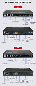 Extenseur vidéo/<span class=keywords><strong>audio</strong></span> HDBaseT 3.0 |   4K60 4:4:4, USB2.0, PoE pour les installations gouvernementales/éducatives - Product Image 2