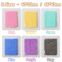 Serviette pour animaux de compagnie super absorbante en PVA, séchage rapide, serviette de bain pour chien et chat