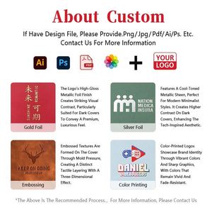 Customized Brand Journal Sewing Hardcover Leather <b>Diary</b> 360 Pages Thick <b>Notebook</b> with Embossed Custom Logo - Product Image 2