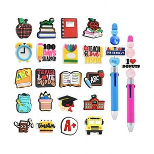 Abalorios para bolígrafos - Accesorios DIY divertidos y bonitos con temática escolar para regalos promocionales - Product Image 1