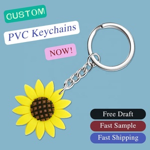 キーホルダーチェーンLlavero Personalizadoカスタム2d/3dソフトPVCキーホルダーPvc - Product Image 3