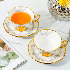 <b>Floral</b> Coffee Cup Set Exquisite Light Luxury Afternoon Tea Set for Personal Gift <b>Box</b> - Product Image 4