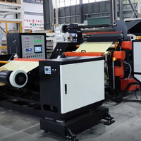 Machine de revêtement multifonctionnelle pour étiquettes auto-adhésives thermofusibles pour étiquettes sans doublure et sans doublure