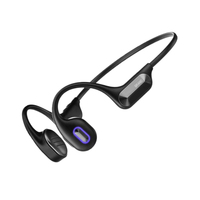 Écouteurs sans fil à conduction osseuse 8 heures de musique et d'appels avec casque sport étanche IPX4 TWS pour la vente en gros