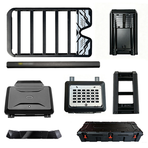 Aluminum Car Roof Luggage Rack <b>Baskets</b> Side Ladder Side Box Side Tent Roof Box Loading Series <b>for</b> BYD Hiace - Product Image 2