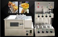 Machine à cônes FCJ professionnelle - Formeuse semi-automatique en acier inoxydable pour pizza, glace et pâte feuilletée, 60 pièces/min, moule personnalisé