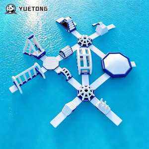 Parcours d'obstacles gonflable commercial extérieur pour enfants avec parc aquatique flottant et trampoline à vendre pour utilisation en mer ou en <span class=keywords><strong>lac</strong></span> - Product Image 1