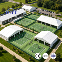 Carpa para Pickleball - Cubierta para Cancha de Fácil Instalación, Refugio Resistente de PVC con Protección UV para Juego Recreativo y Competitivo