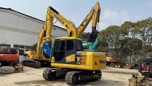 Excavatrice Komatsu PC110-7 d'occasion, moteur Fawde d'origine japonaise, 10 tonnes, bon état, hydraulique, chenilles, boîte de vitesses, pompe, moteur, roulement - Product Image 6