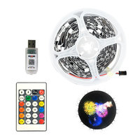 Feux d'artifice magiques d'extérieur/d'intérieur avec commande vocale, source lumineuse LED, feux d'artifice étanches, Bluetooth