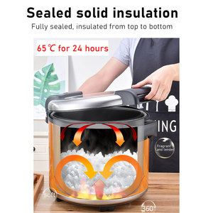 Uso commerciale 23L grande scaldabagno <span class=keywords><strong>riso</strong></span> scaldabagno elettrico <span class=keywords><strong>riso</strong></span> con coperchio a cerniera - Product Image 3