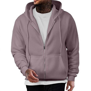 Nouvelle Collection Automne Hiver – Cardigan Sport Décontracté en Polaire Uni avec Fermeture Éclair, Style Araignée, pour Hommes et Femmes, Coupe Ample, avec Capuche - Product Image 2