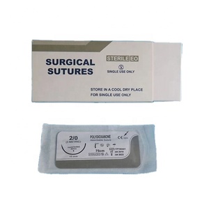 Pabrik <span class=keywords><strong>Syncon</strong></span> operasi steril medis penyerapan steril jahitan bedah PGA PDO Polyglactin 910 jahitan - Product Image 1