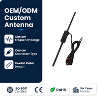 Antenne de voiture adhésive verticale combinée, vente en gros d'usine, GPS Beidou Glonass Galileo, radio FM intégrée, amplificateur de signal haute fréquence