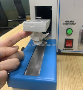 Testeur de résistance des couleurs à friction électrique, appareil de mesure textile, AATCC, 1 an de garantie, norme ISO 105, force 9N - Product Image 2