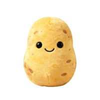Fruit personnalisé jouet en peluche créatif pomme de terre fruit poupée ensemble PP coton rempli doux peluches drôle humeur visage enfant cadeau sur mesure