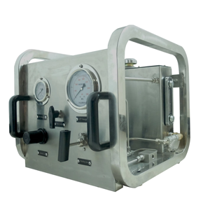 यून मॉडलः US-M स्टेनलेस स्टील फ्रेम एयर संचालित हाइड्रोलिक दबाव पंप स्टेशन नली/ट्यूब परीक्षण के लिए - Product Image 1