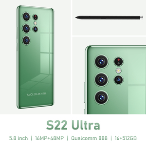 Smartphone mobile 4G <span class=keywords><strong>S22</strong></span> Ultra 16 Go + 512 Go, 16 MP + 48 MP, 5,8 pouces, 10 cœurs, <span class=keywords><strong>double</strong></span> carte <span class=keywords><strong>SIM</strong></span>, téléphone portable Android - Product Image 2