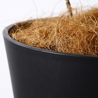 Pot de fleurs minimaliste, pots pour plantes, décoration de table de bureau, pots de jardin de haute qualité, pots à fleurs en plastique épais