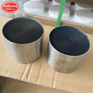 Pièces d'échappement automobile Convertisseur catalytique universel 200 cellules <span class=keywords><strong>Euro</strong></span> 1 <span class=keywords><strong>2</strong></span> 3 4 5 6 Noyau métallique - Product Image 3