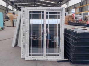 <span class=keywords><strong>Fenêtre</strong></span> coulissante <span class=keywords><strong>en</strong></span> <span class=keywords><strong>PVC</strong></span>/UPVC à <span class=keywords><strong>double</strong></span> <span class=keywords><strong>vitrage</strong></span> réfléchissant, insonorisée, étanche, haute sécurité, pour extérieur commercial – <span class=keywords><strong>Prix</strong></span> usine - Product Image 5