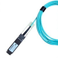 Cable Óptico Activo (AOC) QSFP28 de 100G Personalizable con Varias Opciones de Longitud, Compatible con InfiniBand EDR y Garantía de 3 Años