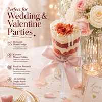 Hot Food-Grade Push Mould für Party Show Dekorationen Pudding Maker Kunststoff Kuchen Shooter Kuchen Werkzeuge
