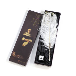 Estilo Europeu Retro Dip <span class=keywords><strong>Pen</strong></span> Estudante Britânico Dip Metal Fountain <span class=keywords><strong>Pen</strong></span> Birthday Gift set Mecânica pena caneta - Product Image 5