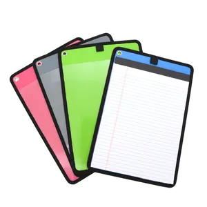 Customized Wholesale A4 sign inside pages note pads Printed To Do List Planner Notepad with Pen Holder