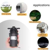 Pompe à air CC sans balais durable pour imprimante jet d'encre industrielle et systèmes de dégazage sous vide