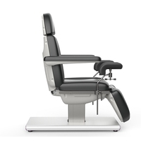Chaise d'examen médicale SPA avec repose-pieds, cadre en métal durable, confort électrique réglable en hauteur, pour la chambre à coucher, Mt Cantara