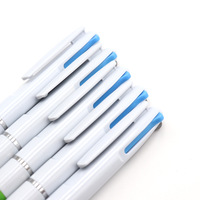 Fábrica multicolor precio bajo multifuncional 1,00mm bolígrafo de plástico logotipo personalizado