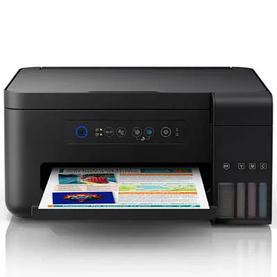 Impressora multifuncional l4158, impressora fotográfica 2020 nova 4 cores wifi 3 em um para epson l4158