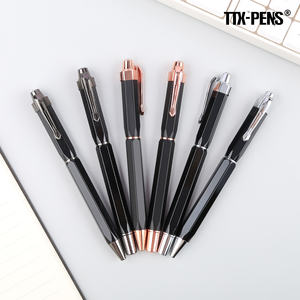 Bolígrafo TTX de lujo con diamantes de cristal, prensa de alta calidad, Gel de tinta de rodillo de Metal Hexagonal único con tapa de cristal elegante - Product Image 5