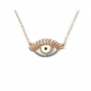 Collier pendentif mode Design mauvais œil pour le style et la protection - Product Image 2