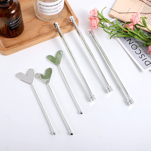 Agitador de Cócteles de Plástico Blanco Lechoso, Modelo Q12 ADS, Herramienta para Agitar Cócteles - Product Image 2