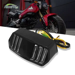 Feu arrière LED intégrée pour motos, clignotant, pour Honda MSX 125, CB/CBR650F, CTX700