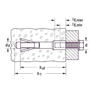 FISCHER - 519021 ancre Aircrete acier électro zingué pour FPX-I en béton cellulaire-EAN 4048962158359 ANCHORS - Product Image 4
