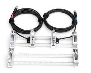 Débitmètre ultrasonique portable numérique non invasif pour tuyaux d'eau et d'huile, à fixation par pince, RS485 4-20mA IP68 - Product Image 1