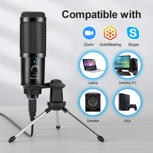 <span class=keywords><strong>ไมโครโฟน</strong></span>คอนเดนเซอร์แบบมืออาชีพ เชื่อมต่อผ่านสาย USB สำหรับงานประชุม เล่นเกมส์ และใช้งานกับ<span class=keywords><strong>คอมพิวเตอร์</strong></span> - Product Image 2