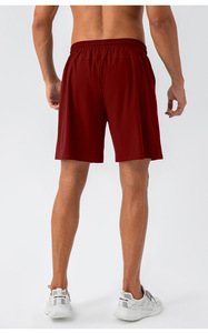 8 couleurs en gros hommes été séchage rapide léger sport ample rayé extérieur course entraînement Fitness cinquième short en nylon - Product Image 3
