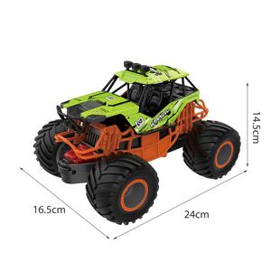 1:20 รถแรงเสียดทานสําหรับเด็กเพลงเด็กแรงเสียดทานของเล่นรถ<span class=keywords><strong>การ์ตูน</strong></span>รถบรรทุกไฟฟ้า Offroad ยานพาหนะมอนสเตอร์พร้อมแสง - Product Image 4