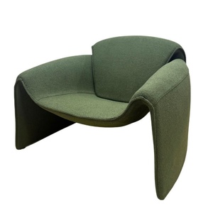 高級デザイン受付椅子ホテルロビー中古椅子シングルソファホーム成形フォーム椅子公共エリア家具 - Product Image 1